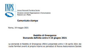 Pagamento REM per ex NASpI e DIS-COLL: domande definite entro il 15 giugno 2021