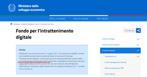 Domanda contributi a fondo perduto per l'intrattenimento digitale: al via dal 30 giugno