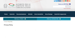 Privacy Policy: tempi e modalità di comunicazione delle informazioni 