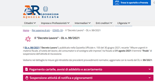 Proroga cartelle al 31 agosto 2021, ma non cambia la scadenza della pace fiscale