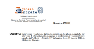 Superbonus 110, le regole dell'ENEA per la classe energetica di un condominio misto