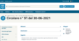 Contributi coltivatori diretti, coloni, mezzadri e IAP 2021: calcolo dell'importo e scadenze 