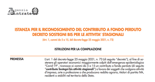 Domanda contributi a fondo perduto alternativi al via: istruzioni sui dati delle fatture da considerare 
