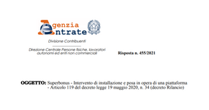 Superbonus ascensore, spetta anche per i soggetti con meno di 65 anni