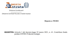 Contributi a fondo perduto, nel calcolo del fatturato anche le note spese per i rimborsi?