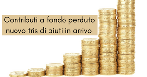 Contributi a fondo perduto 2021, le novità: tris di aiuti per nuovi beneficiari