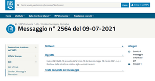Domanda bonus INPS 2.400 euro, le istruzioni sul riesame: 20 giorni per fornire i documenti