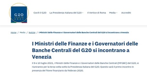 G20, accordo storico su tassazione globale: verso l'aliquota minima del 15 per cento