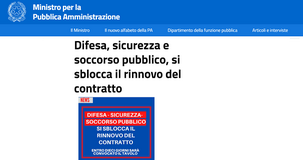 Rinnovo contratto del comparto sicurezza della PA: riparte la trattativa?