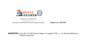 Superbonus 110 per cento, lo studio di fattibilità rientra tra le spese agevolabili