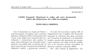 Modello 730/2021 detrazioni solo con pagamenti tracciabili: i documenti da presentare