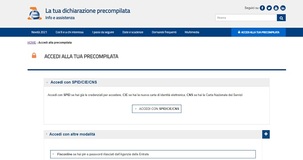 Modello 730/2021 precompilato e credenziali Fisconline smarrite: accesso solo con SPID, CNS, CIE