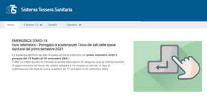 Sistema TS e invio spese sanitarie: proroga al 30 settembre per la scadenza del primo semestre 2021 