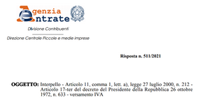 Split Payment, nessuna eccezione sulla scadenza per il versamento dell'IVA dovuta