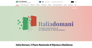 Italia Domani, online il sito su spese e investimenti del PNRR