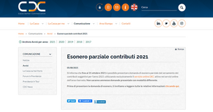 Esonero contributi 2021, domanda al via per i commercialisti. Scadenza il 31 ottobre