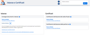 Codice fiscale e partita IVA, richiesta del certificato di attribuzione online sul portale delle Entrate 