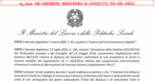 Comunicazione preventiva e distacco di lunga durata: il decreto del Ministero del Lavoro