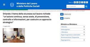 Morti sul lavoro, le vittime nel 2021 sono già più di 538: servono misure preventive e un CV delle imprese 
