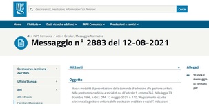 Fondo Credito INPS 2021: domanda online entro la scadenza del 20 febbraio