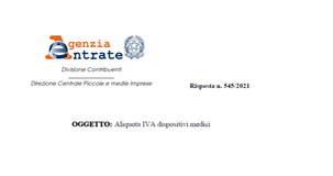IVA dispositivi medici, per la corretta tassazione è necessaria la classificazione delle Dogane