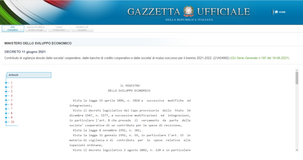 Contributo di vigilanza, società cooperative: importi e scadenze nel decreto MISE pubblicato in GU