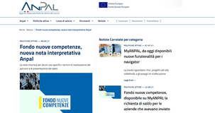 Fondo Nuove Competenze: chiarimenti sulla scadenza per la realizzazione di percorsi formativi