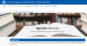Tax credit librerie 2021, proroga della scadenza: domanda entro il 10 novembre