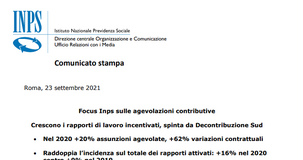 Il Bonus Sud guida il boom dei rapporti incentivati: i dati INPS sugli esoneri contributivi