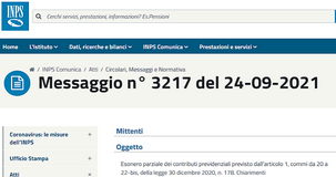 Esonero contributi INPS 2021, media mensile per calcolare il calo del fatturato