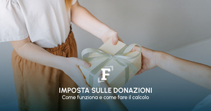 L'imposta sulle donazioni