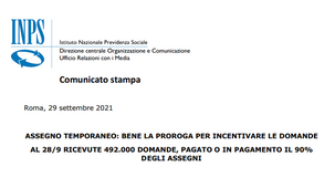 Assegno unico, pagamenti in arrivo. Novità INPS dopo la proroga al 31 ottobre 2021