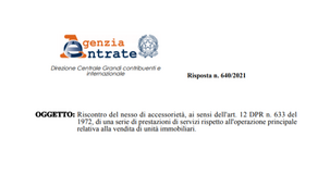 Vendita case, IVA piena per il regolamento di condominio: si applica l'aliquota ordinaria