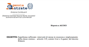 Superbonus rafforzato, limiti più alti con la rinuncia al contributo per la ricostruzione 