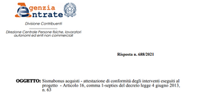 Sismabonus acquisti anche con attestazione di conformità dopo la data del rogito
