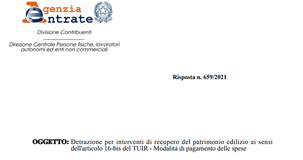 Bonus ristrutturazione, modalità di pagamento e calcolo limite di spesa: nuovi chiarimenti