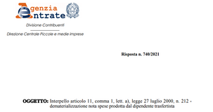 Nota spese, scontrini e fatture in formato elettronico: focus sui requisiti 