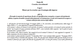 Superbonus, proroga per il fotovoltaico solo fino al 30 giugno 2022: cortocircuito in Legge di Bilancio