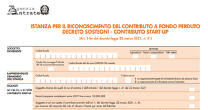 Domanda fondo perduto per le startup, si parte oggi: le istruzioni delle Entrate