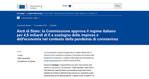 Fondo perduto perequativo, quando arriva il decreto MEF? Buone notizie dall'UE, anche sul pagamento 