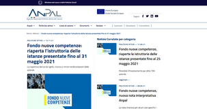 Fondo Nuove Competenze: istruttoria delle domande riaperta grazie a rinunce e rigetti 