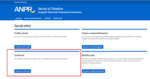 Certificati anagrafici tramite ANPR, esenzione dall'imposta di bollo per tutto il 2022