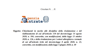 Rivalutazione beni d'impresa: osservazioni alla bozza di circolare entro il 7 dicembre