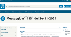 Cartelle di pagamento, la proroga del DL Fiscale non vale per gli avvisi INPS