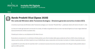 Contributi a fondo perduto fino a 5.000 euro per la vendita di prodotti sfusi o alla spina: domanda al via 