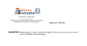 Criptovalute e dichiarazione dei redditi: si devono indicare nel quadro RW