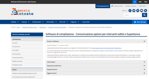 Opzioni superbonus e bonus casa, l'aggiornamento dei software di compilazione e di controllo