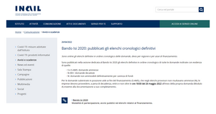 Bando ISI INAIL, dopo gli elenchi definitivi, nuova proroga: scadenza 9 giugno per le imprese subentrate