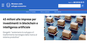 Fondo AI e Blockchain, 45 milioni dal MISE per progetti innovativi