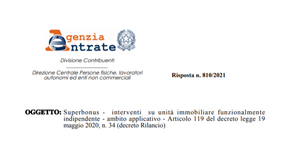 Superbonus 110, i contatori non bastano a dimostrare l'indipendenza funzionale